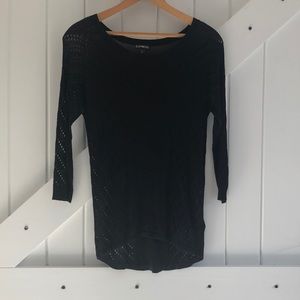 Black Express Light Sweater